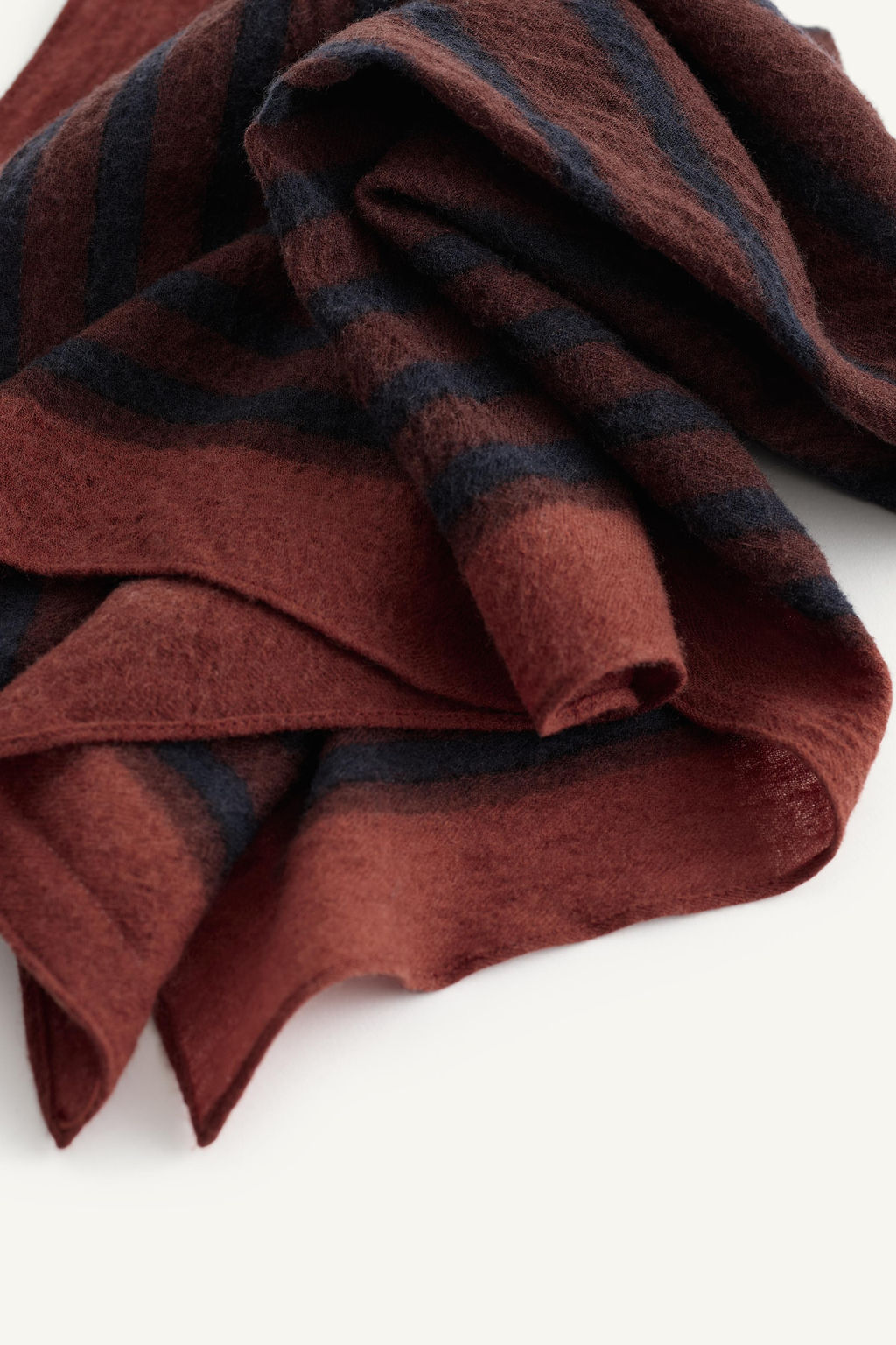 WOOL STRIPED SCARF - Zara фото 5