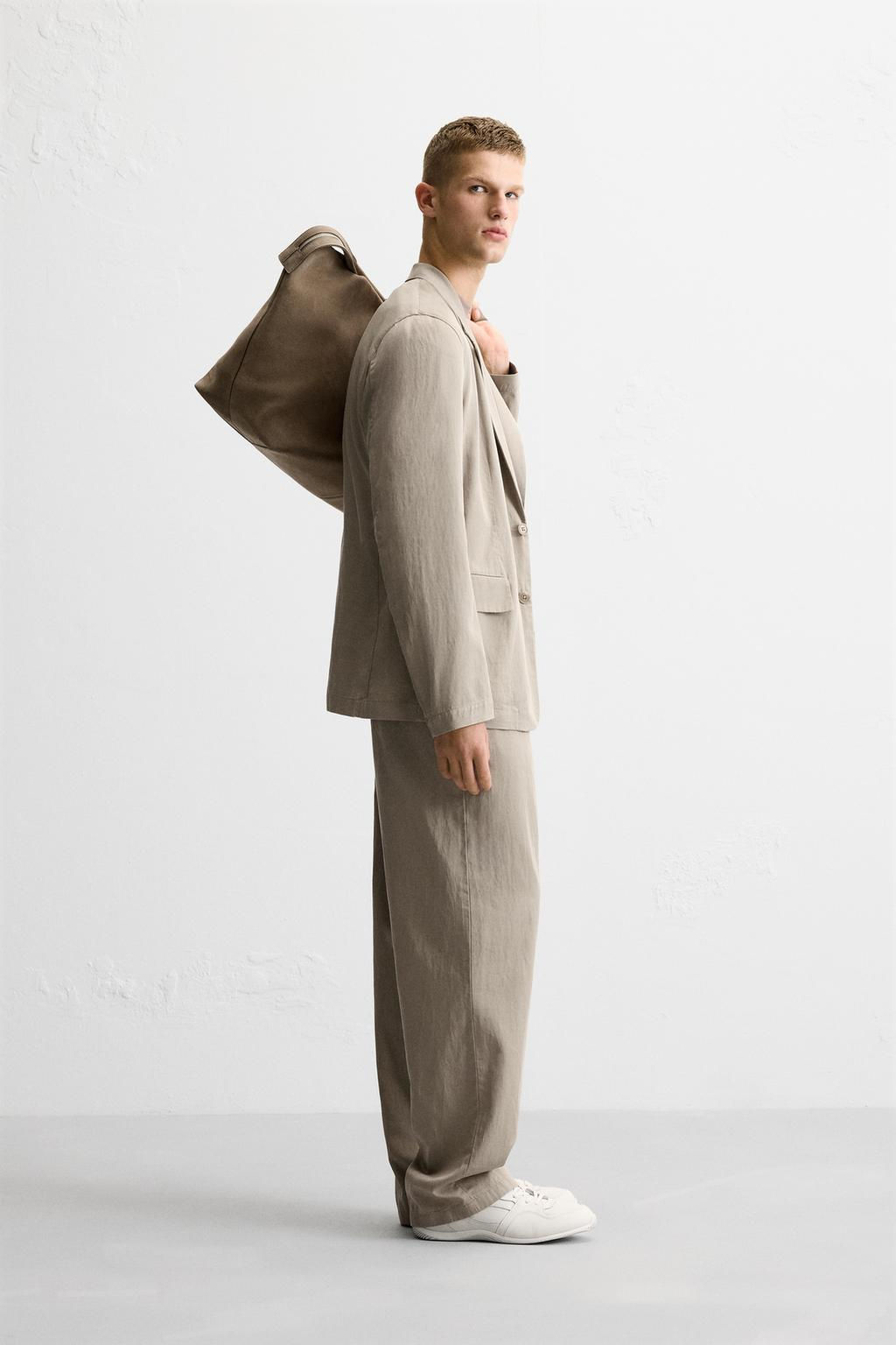 FLOWING SUIT TROUSERS - Zara фото 4