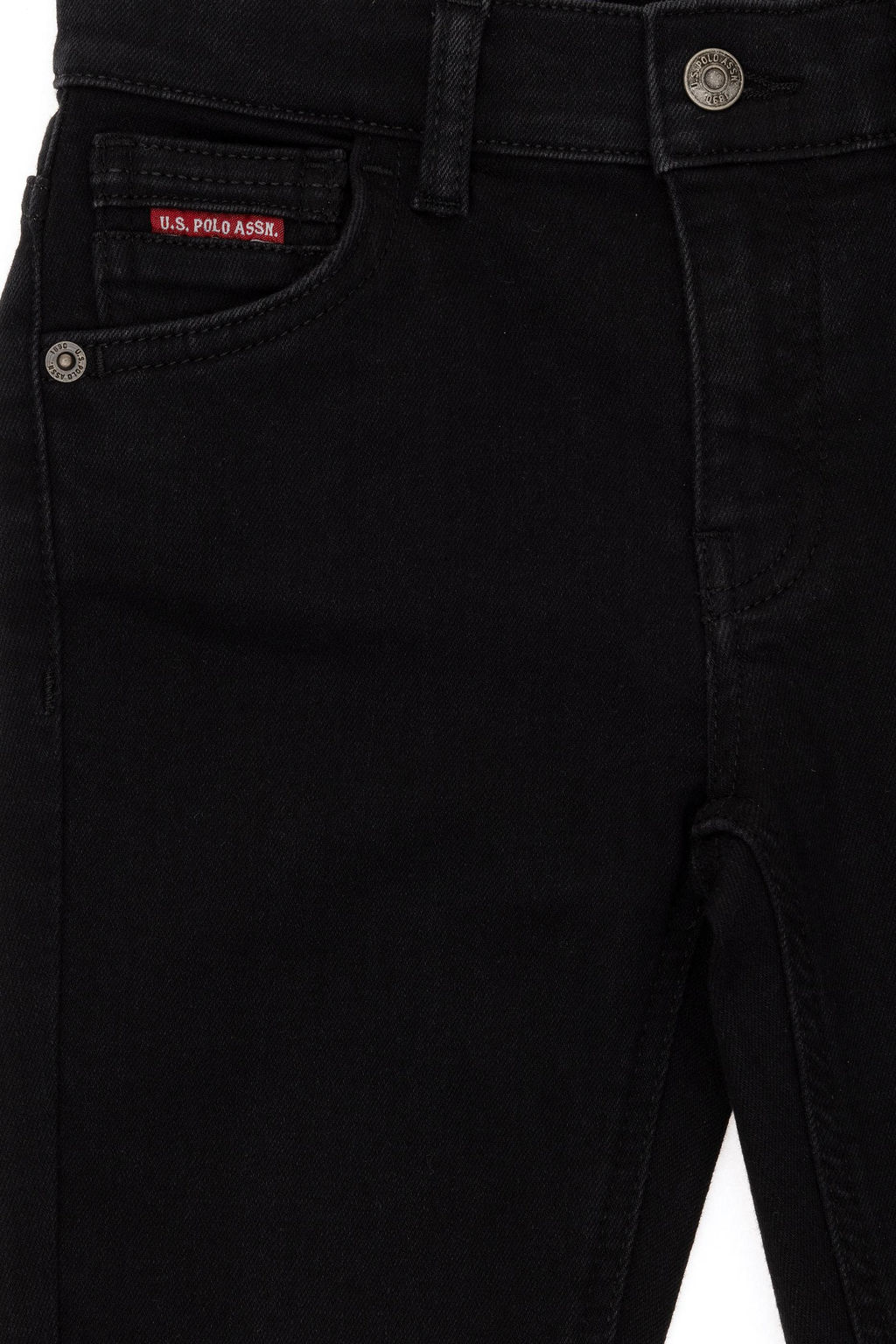 Черные джинсовые брюки для мальчика - U.s. polo assn фото 4