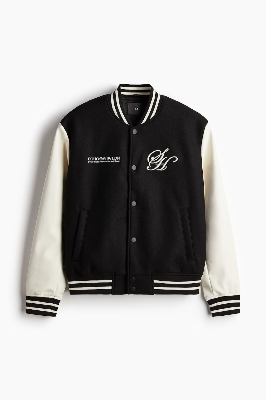 Chaqueta de beisbol Loose Fit - H&m фото 6