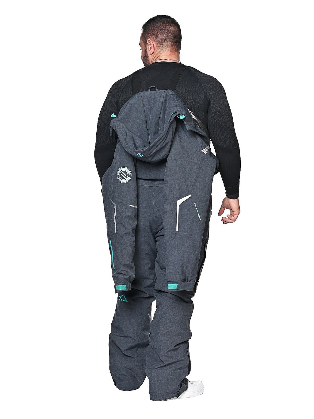 Комбинезон A-89001 Серый