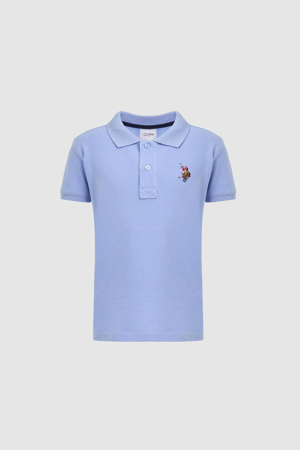 Erkek _ocuk Lavanta Polo Yaka Basic Ti__rt