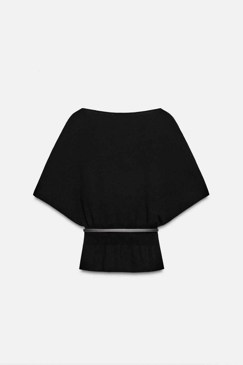 TOP PUNTO CINTUR?N / Negro