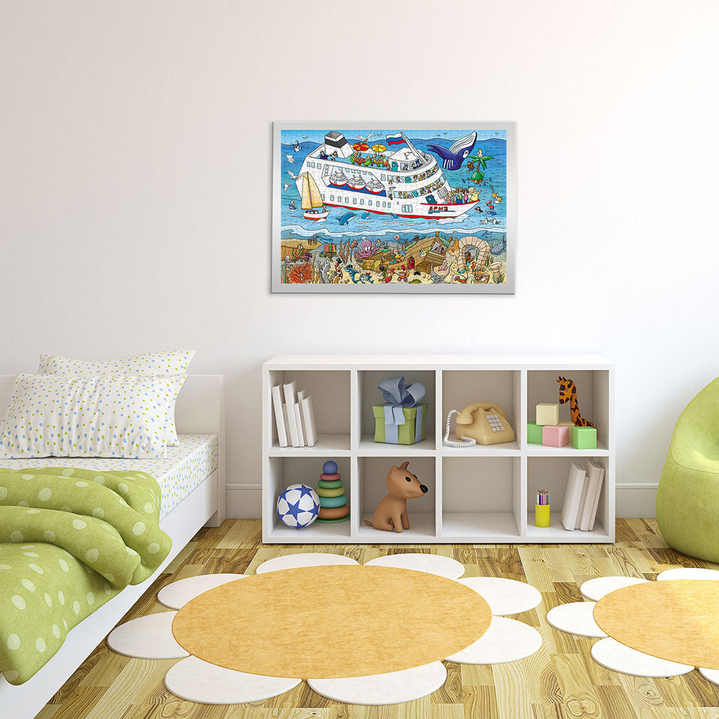 ФРЕЯ Пазл 1500 элемент. PZL-1500/32 Увлекательный круиз