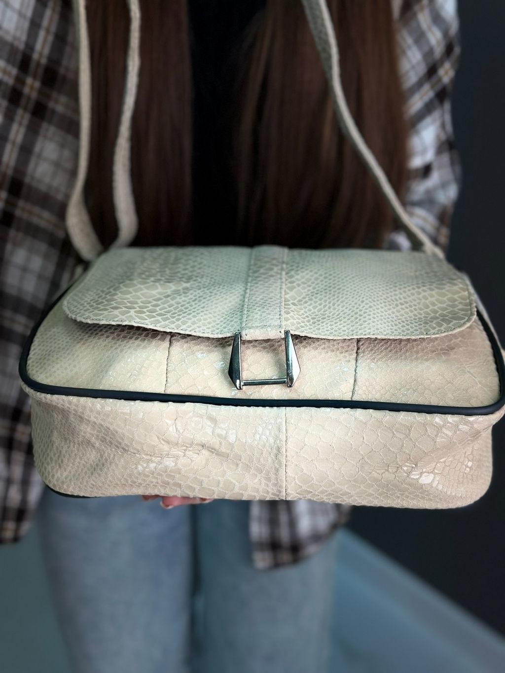 Сумка женская из телячьей кожи