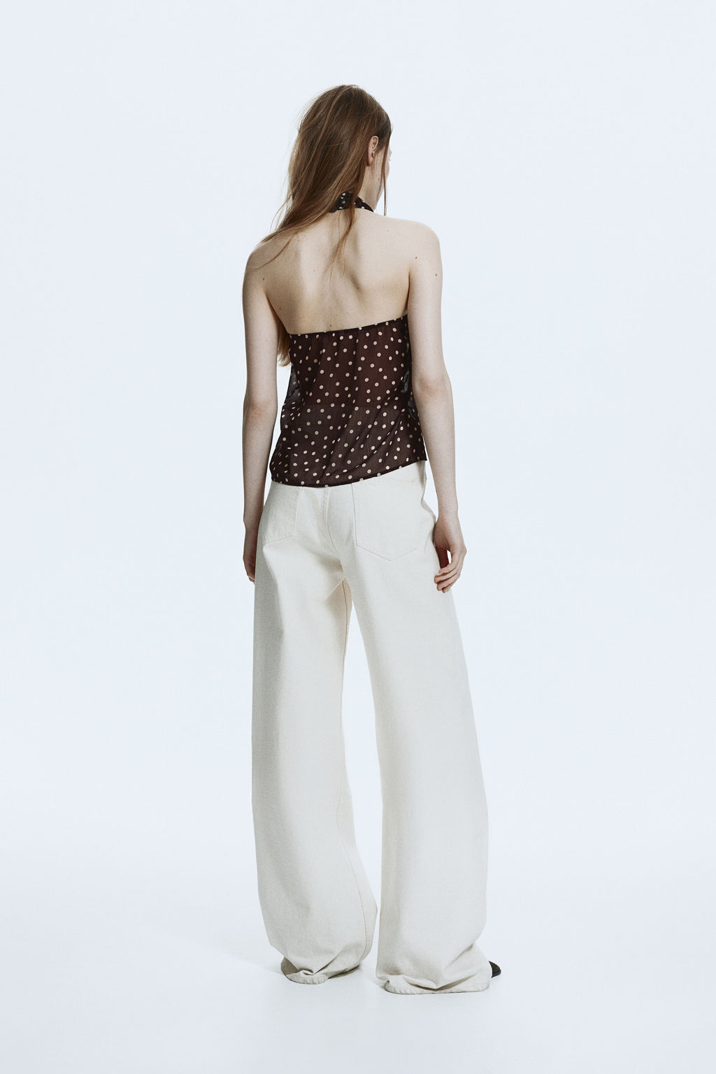 Top halter de gasa - H&m фото 4