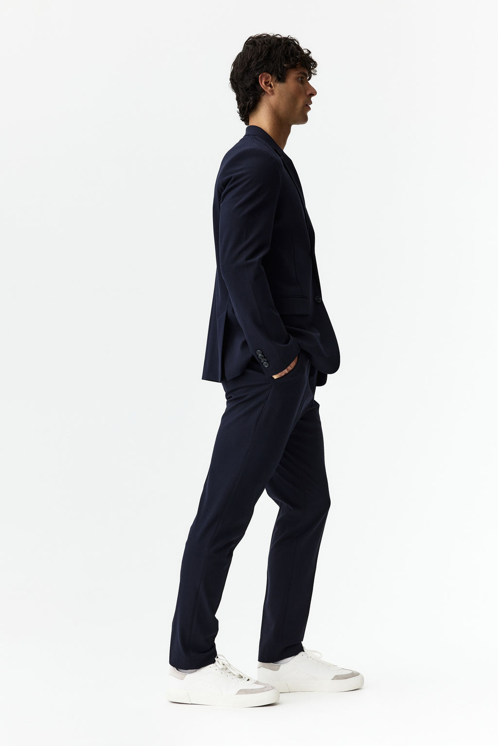 Americana de traje Wrinkle-resistant Slim Fit - H&m фото 6