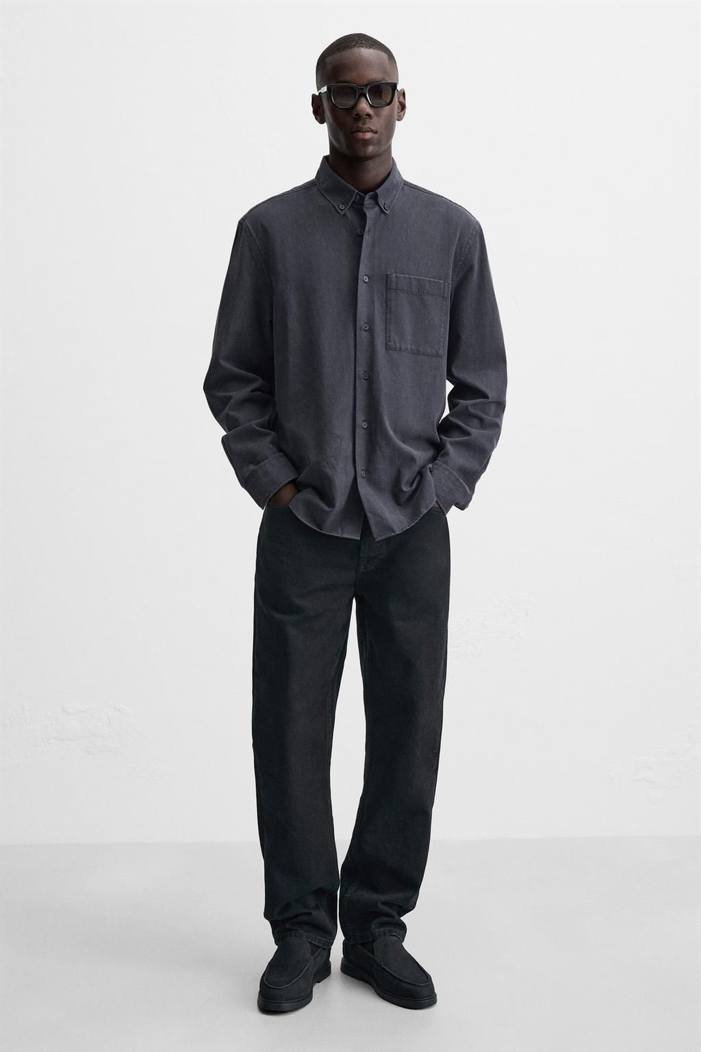 CASUAL LEATHER LOAFERS - Zara фото 9