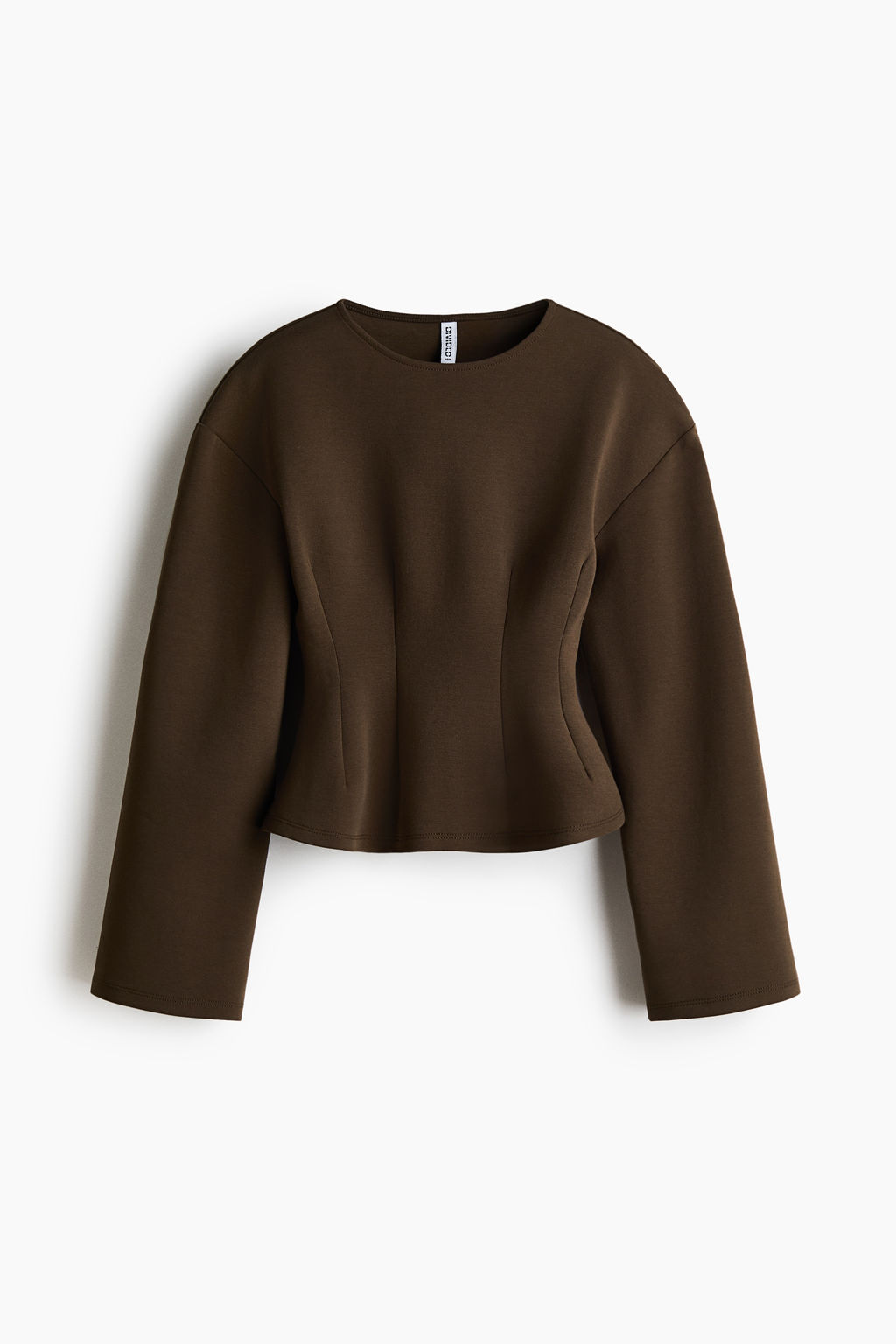 Top interlock con cintura entallada - H&m фото 2