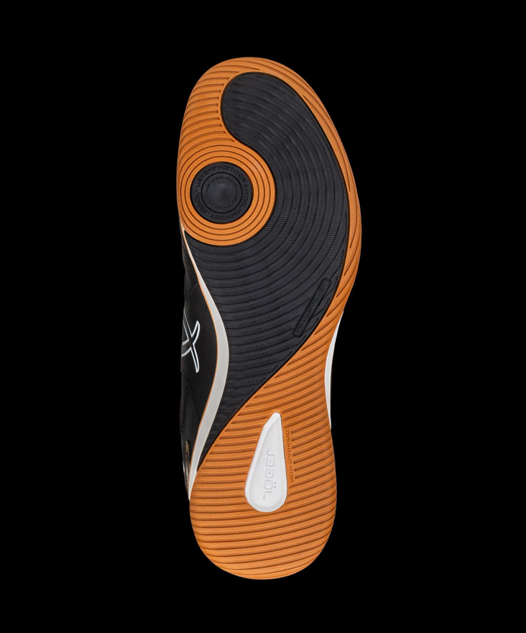 Бутсы зальные JOGEL Tornado 2.0 Black/gold  фото 7