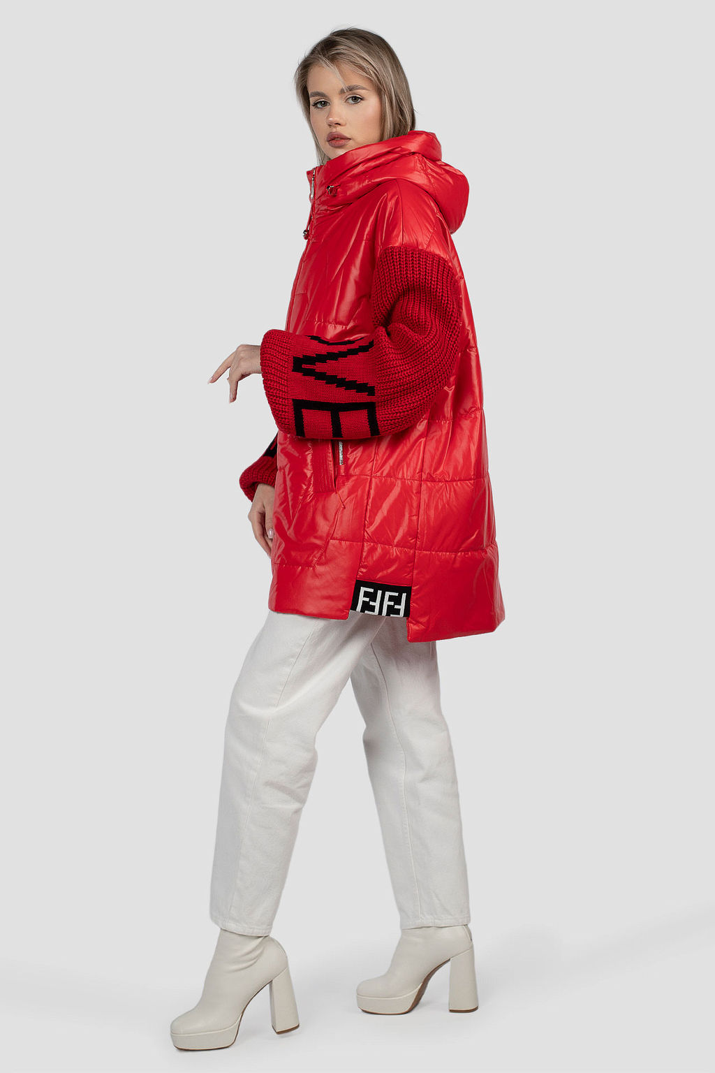 04-2993 Куртка женская демисезонная (Холлофайбер 100) - El podio фото 5