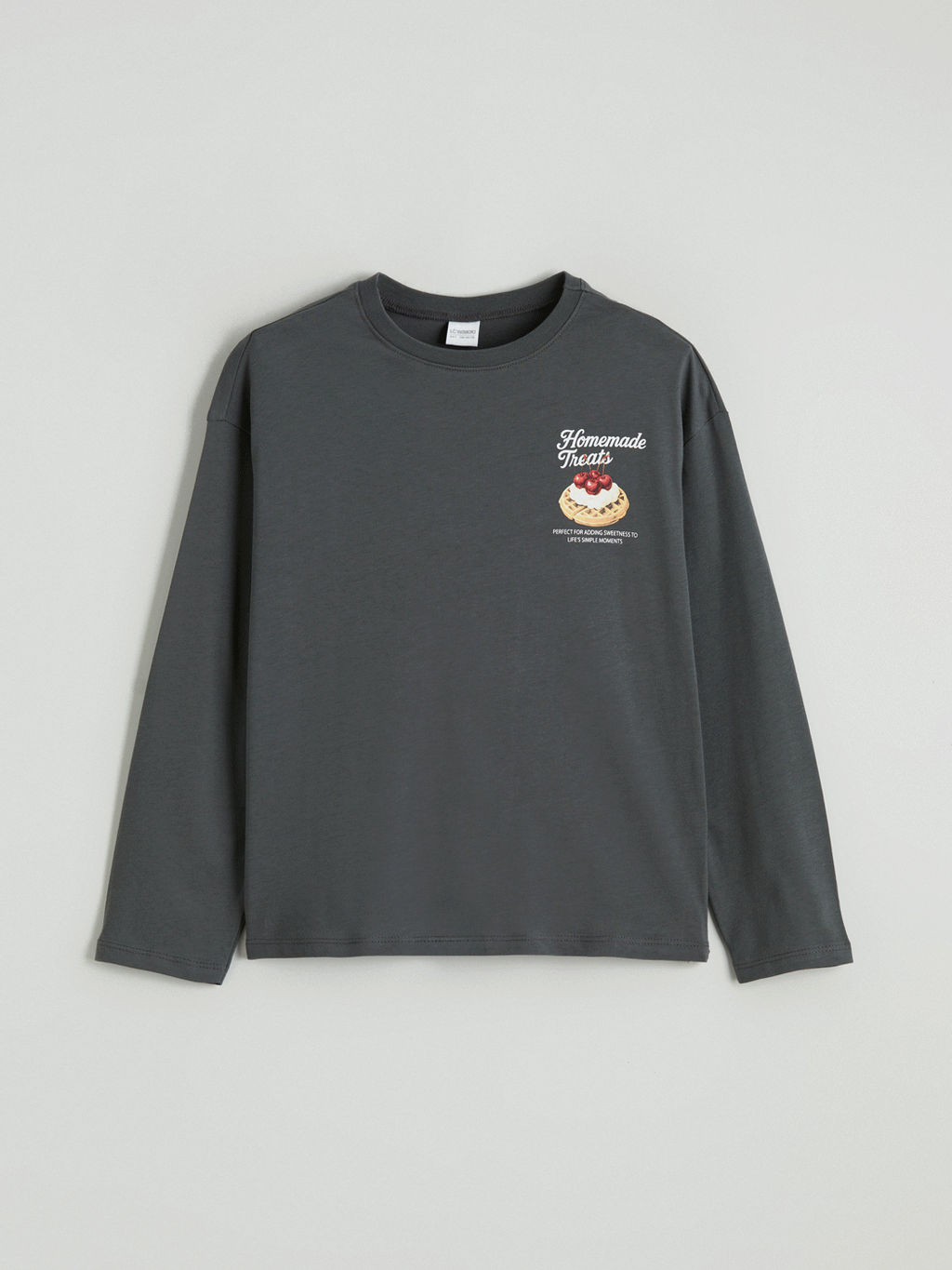 Bisiklet Yaka Bask?l? K?z ?ocuk Pijama ?st