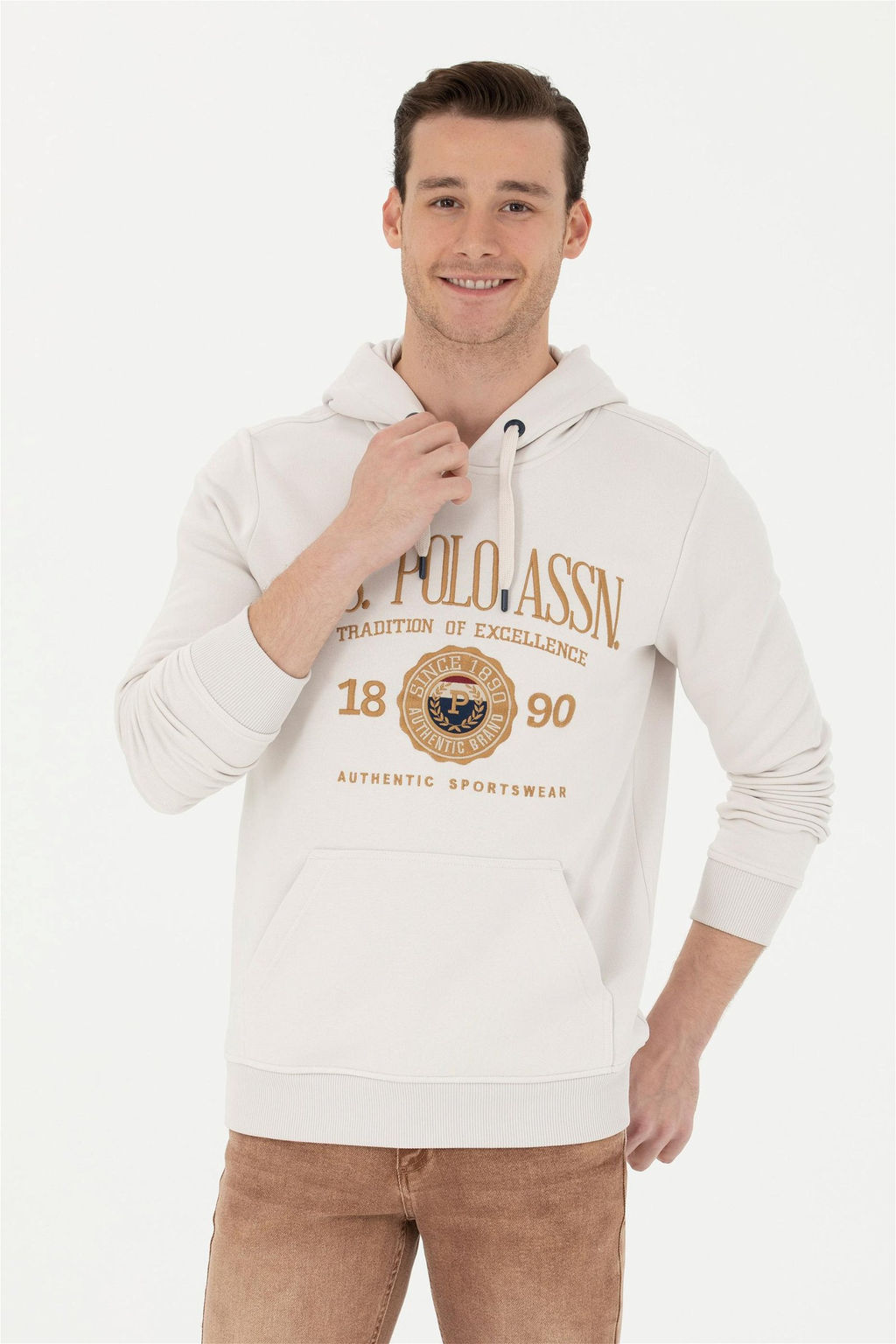 U. S. Polo Assn / Мужская толстовка с камнем - U.s. polo assn фото 8