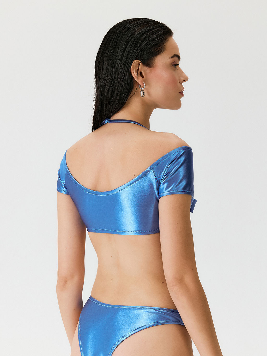 Бюстгальтер купальный жен.Bralette Shadow васильковый - Infinity Lingerie фото 3