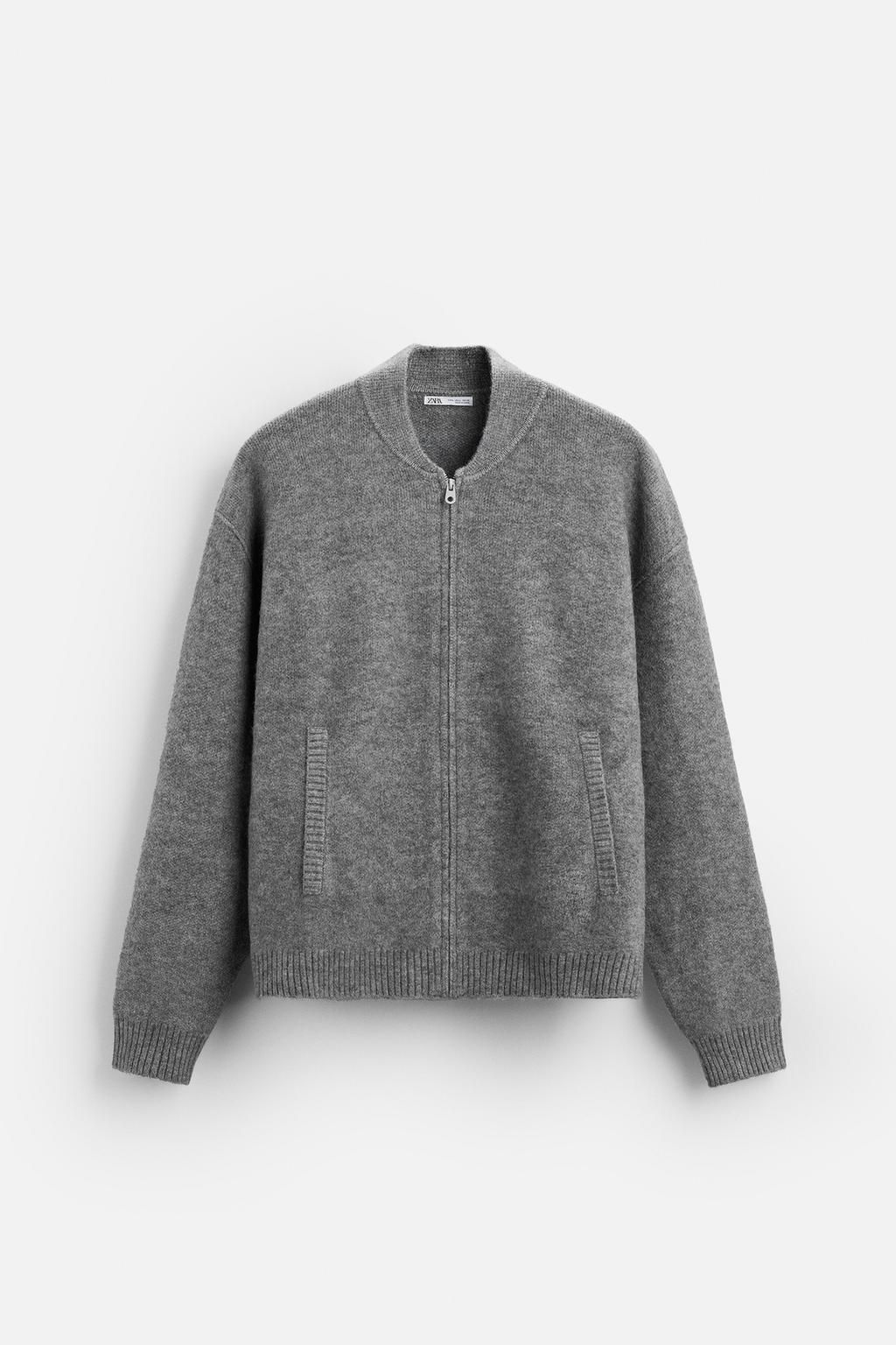 ZIP-UP KNIT JACKET - Zara фото 6