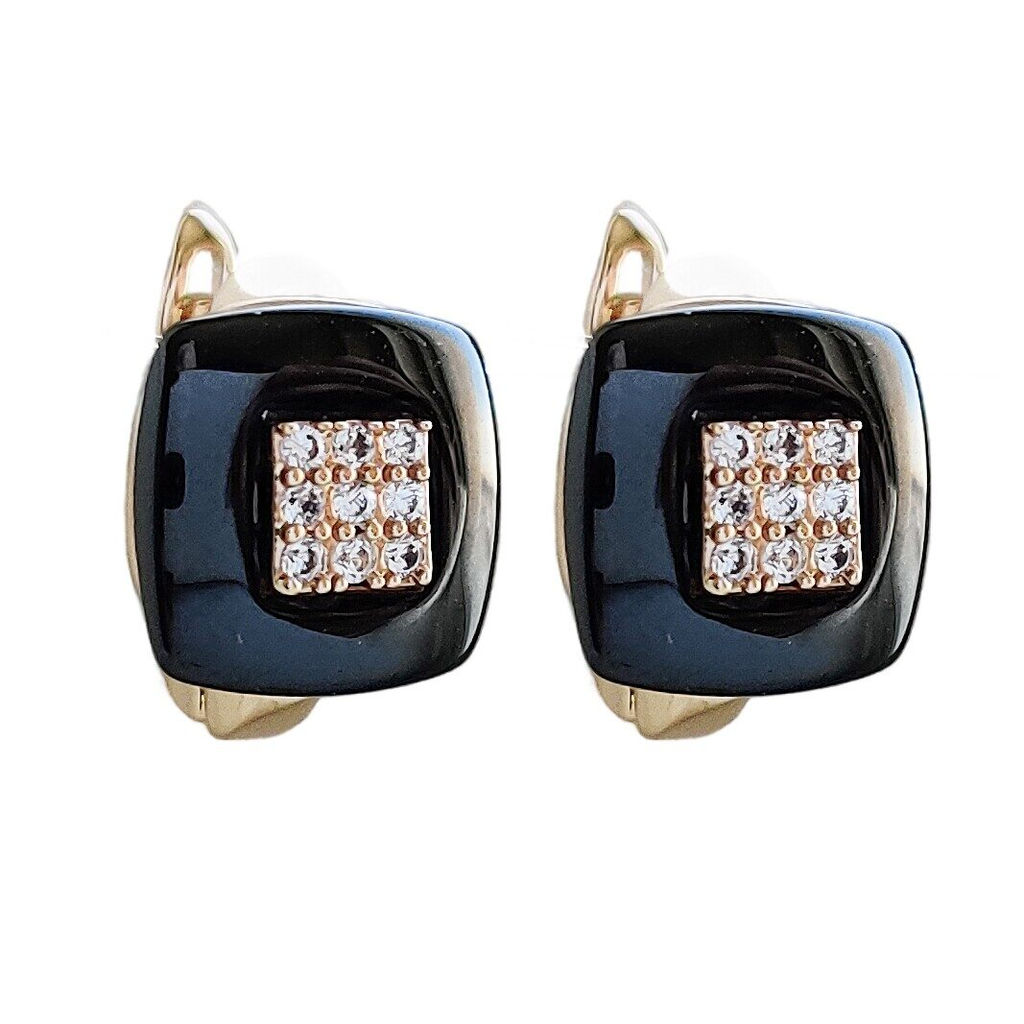 Серьги с керамикой