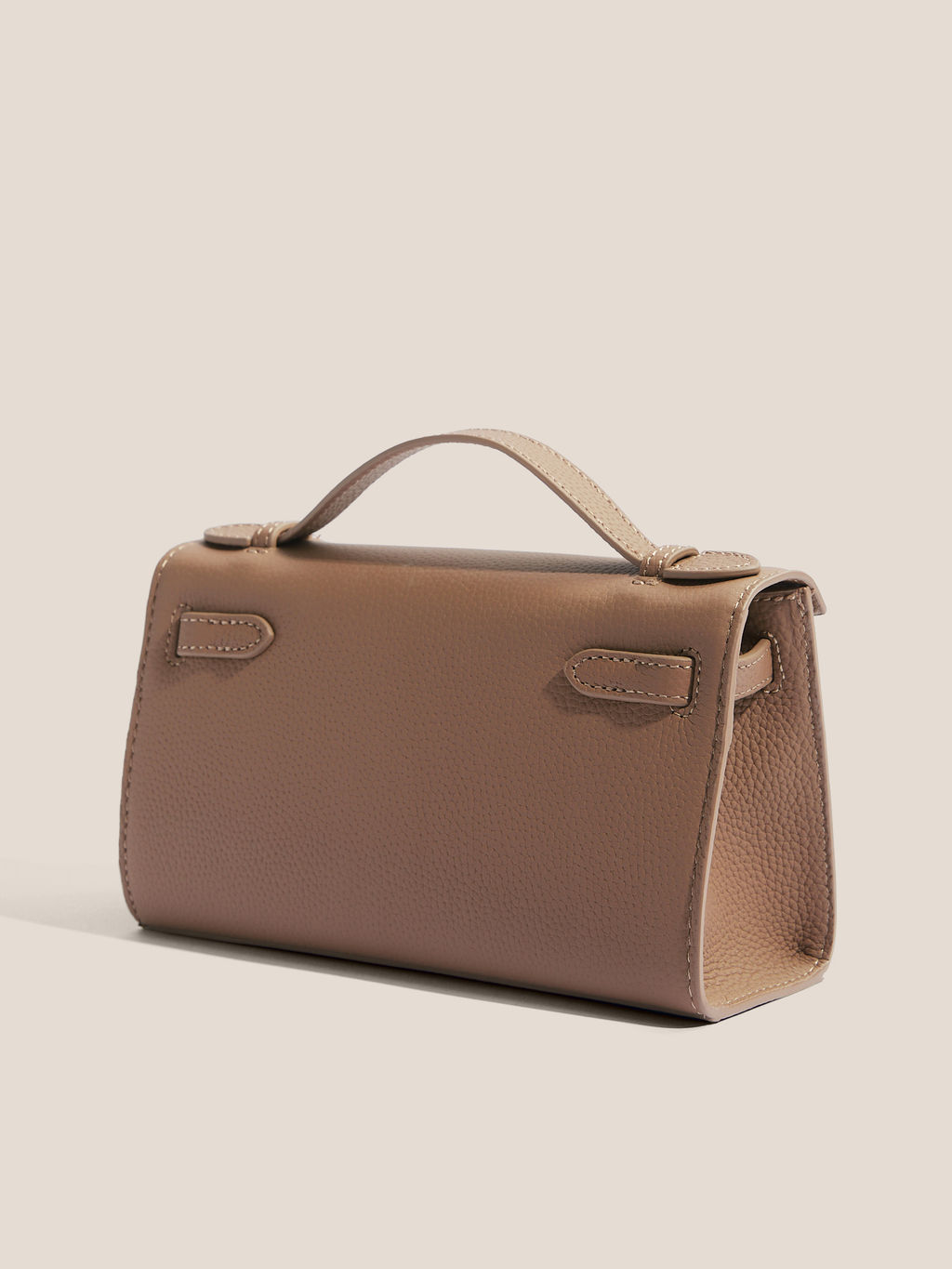 Женская сумка с ручкой TENDANCE Артикул 4533892, бежево-коричневый  фото 3