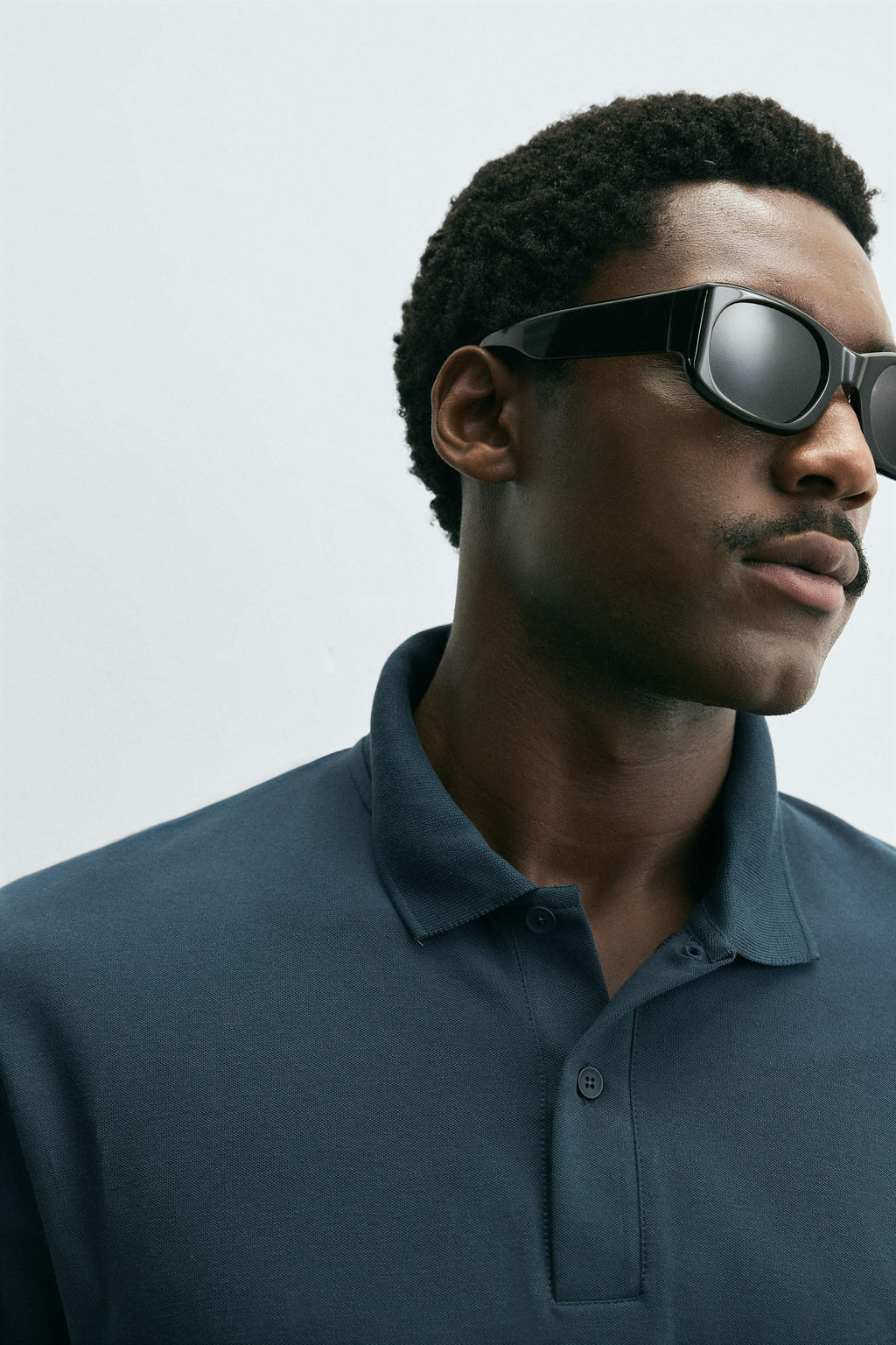 TEXTURED PIQU_ POLO SHIRT - Zara фото 5