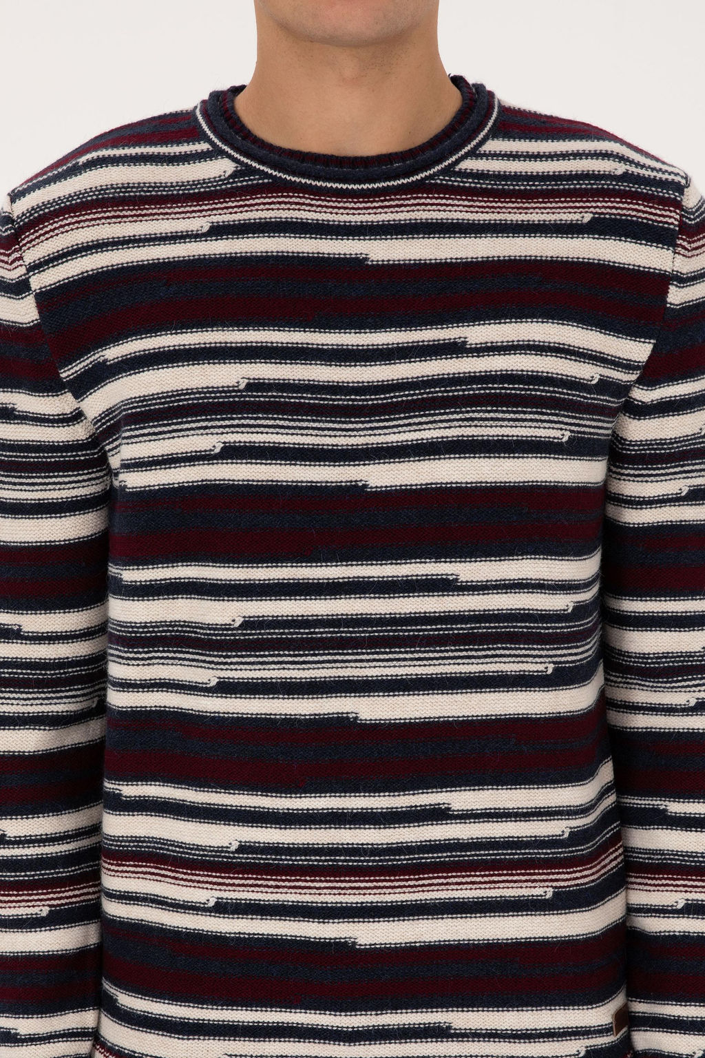 Erkek Comfort Fit Bisiklet Yaka M_rd_m Kazak - U.s. polo assn фото 6