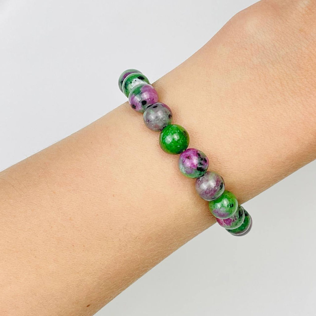 Браслет из Рубина в Цоизите 16,5 см