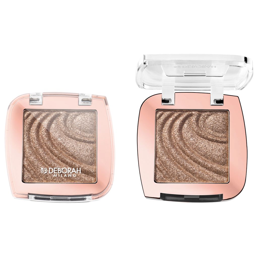 DEBORAH Тени для век водостойкие Color Lovers тон 04 теплый серо-коричневый, 3.5г  фото 2