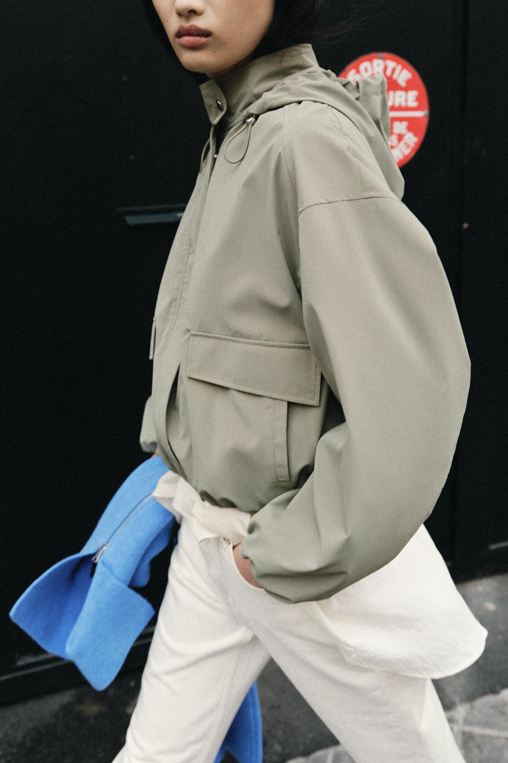 COATED HOODED JACKET - Zara фото 21