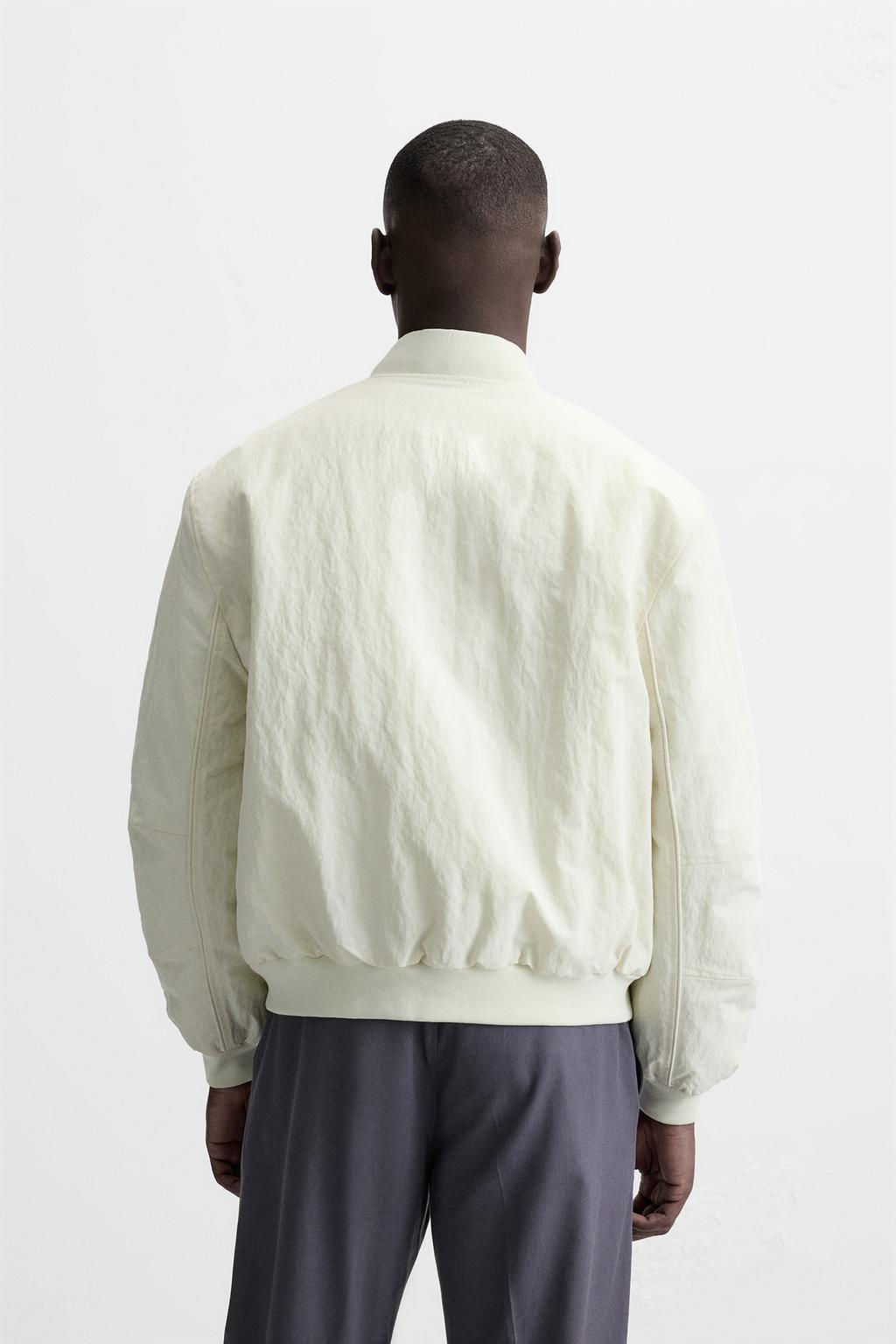 QUILTED BOMBER JACKET - Zara фото 3