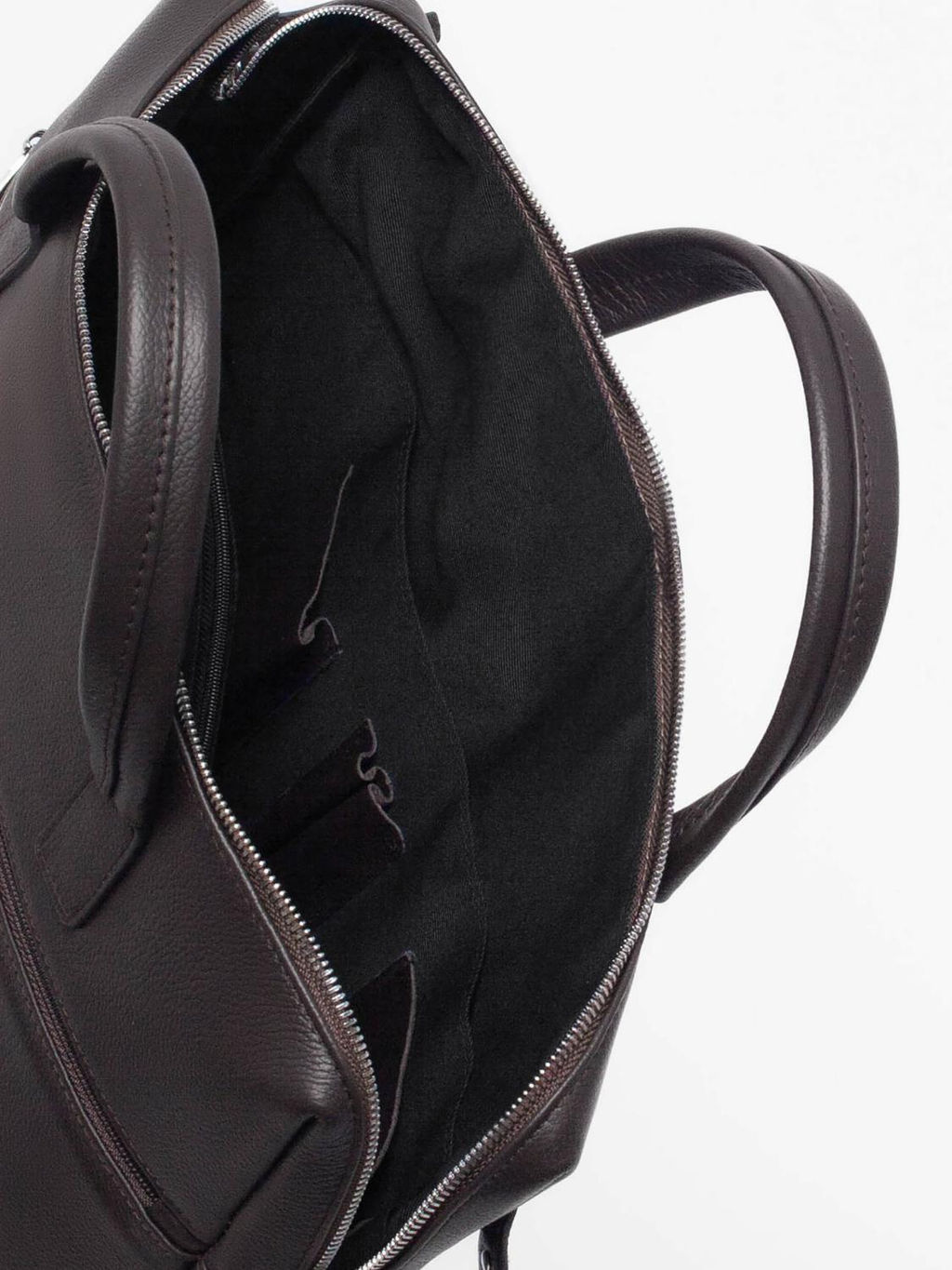 Мужская кожаная сумка Richet 1985LN 855 Коричневый