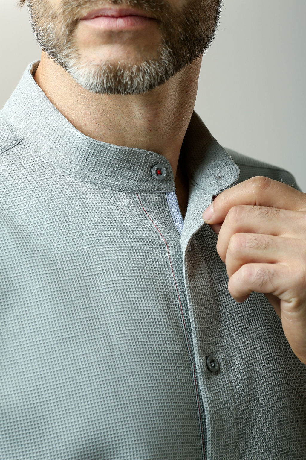 Рубашка 23-07-НТ-02 - Nicolo angi фото 4