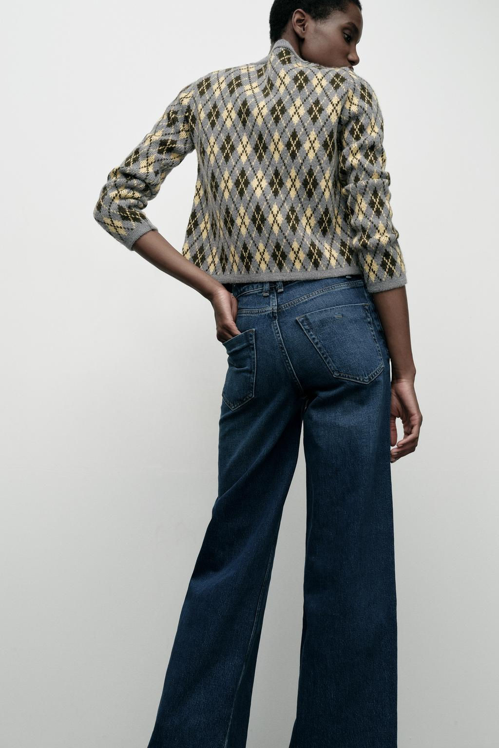 ARGYLE KNIT CARDIGAN - Zara фото 2
