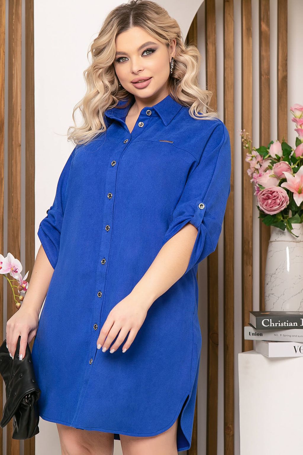 Платье Мариса (блю) П5226 - Lt collection фото 4