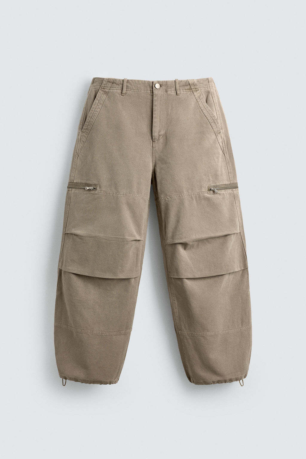 PARACHUTE CARGO TROUSERS - Zara фото 7