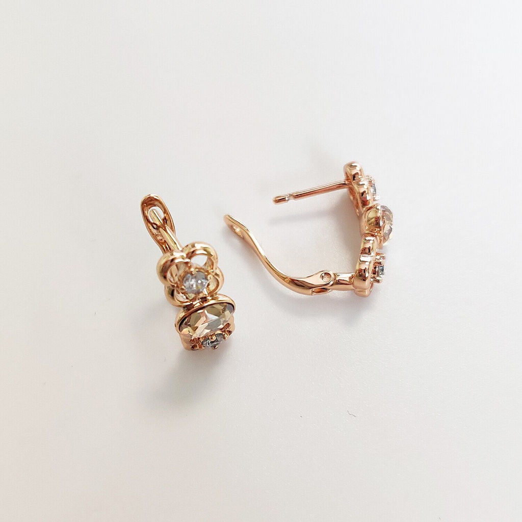 Серьги с кристаллами Swarovski