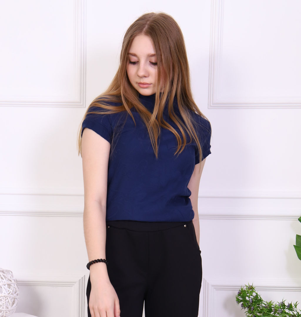 Водолазка "Катрин" синий