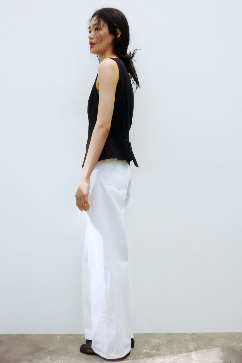 Wide Ultra High Jeans - H&m фото 7