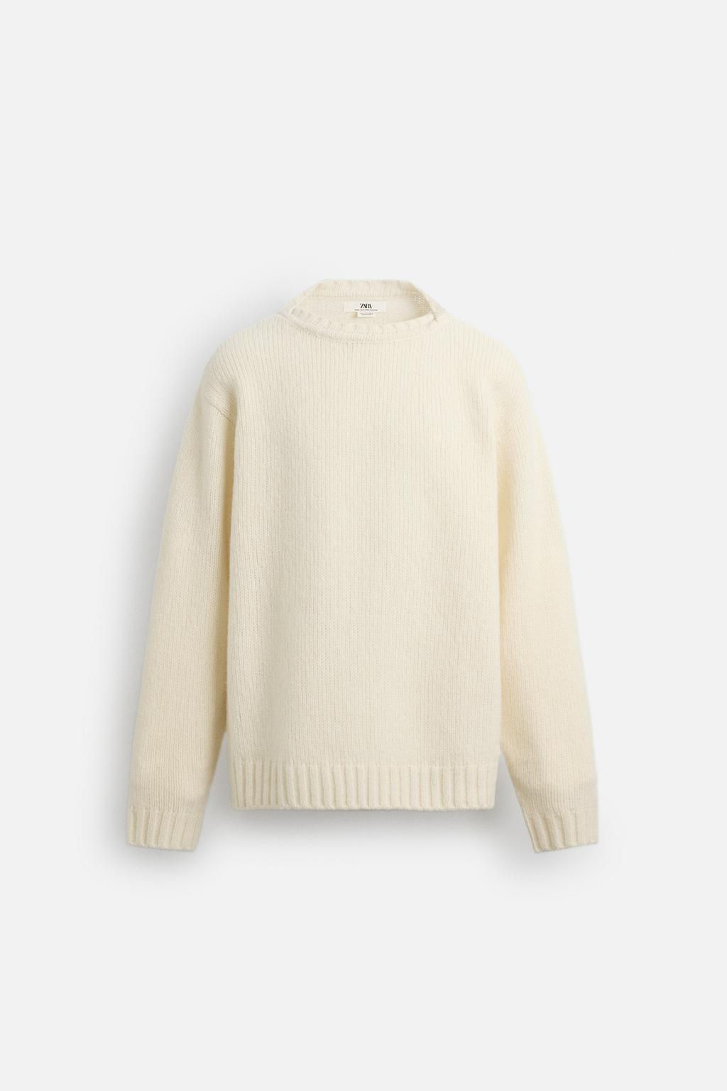 TEXTURED SWEATER - LIMITED EDITION - Zara фото 5