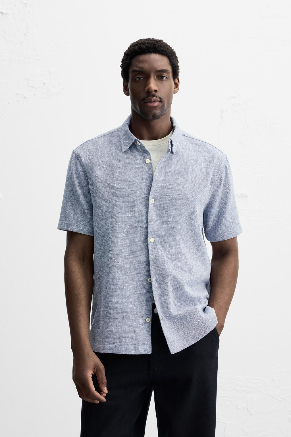 TEXTURED SHIRT - Zara фото 25