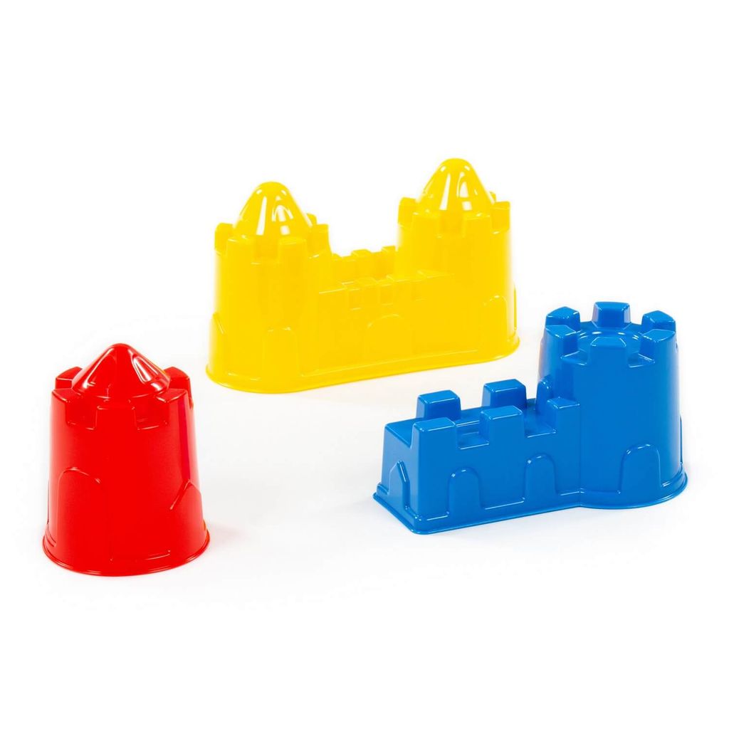 Формочки (замок мост + замок башня + замок стена с двумя башнями) - Полесье фото 5