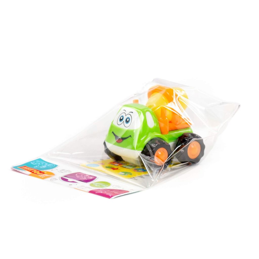 Патрик, автомобиль-бетоновоз инерционный (в пакете) - Полесье фото 5