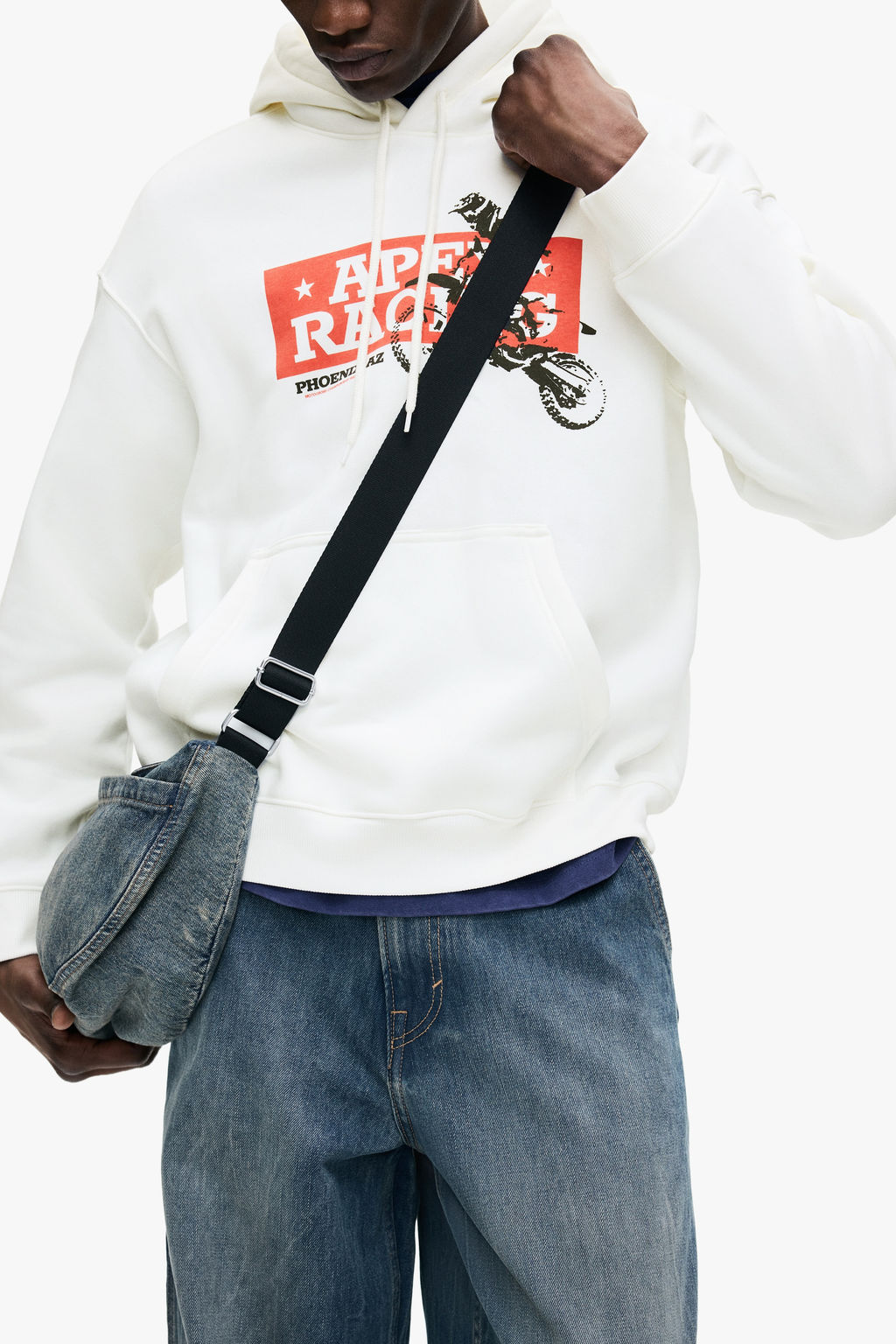 Sudadera con capucha y estampado Loose Fit - H&m фото 9