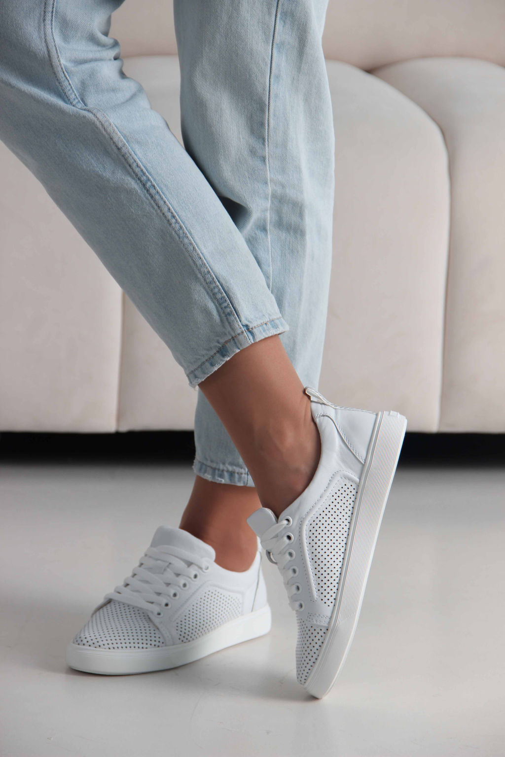 Кеды EDART 158.p.emoji w. Белый - Ed'art фото 4