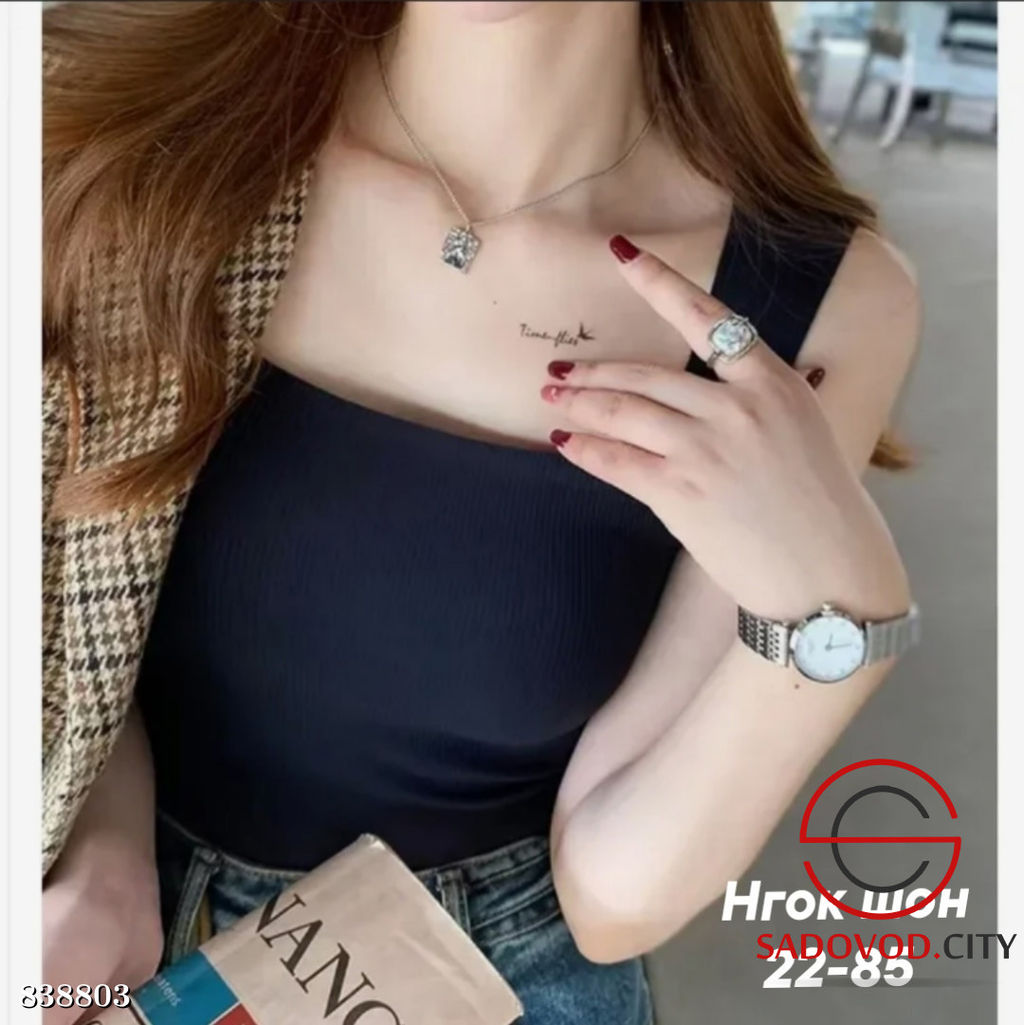 Топ женский однотонный - Bruno фото 3