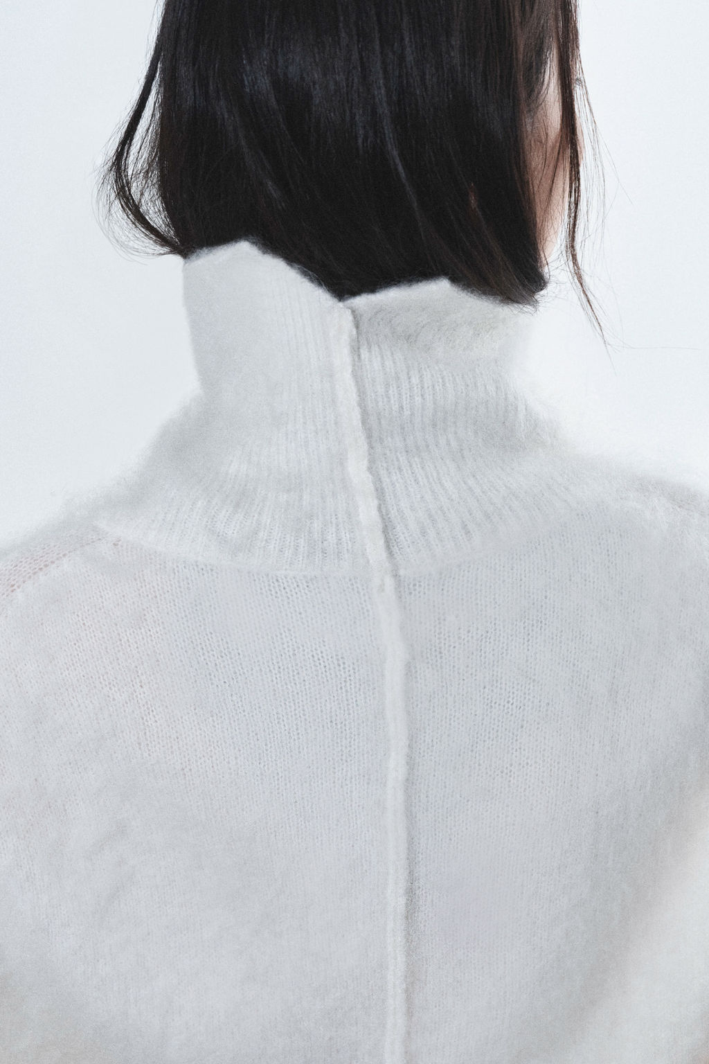 Jersey de cuello alto en mezcla de mohair - H&m фото 6