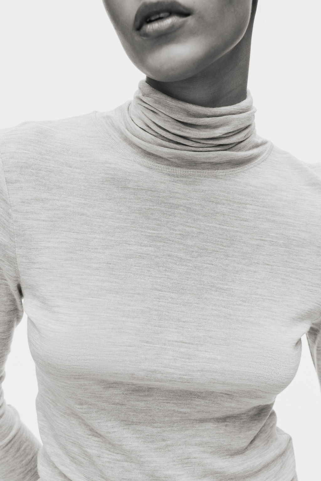 Top de lana con cuello alto - H&m фото 6