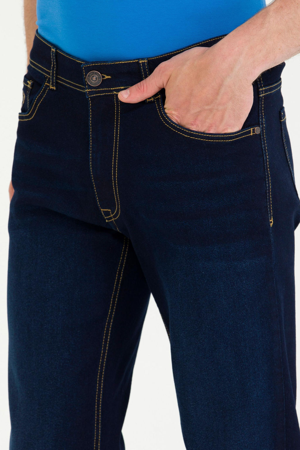 Мужские синие джинсовые брюки Неожиданная скидка в корзине - U.s. polo assn фото 12