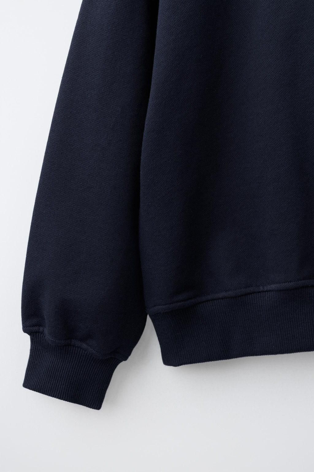 SUDADERA CUELLO DOBLE / Marino oscuro - Zara фото 4