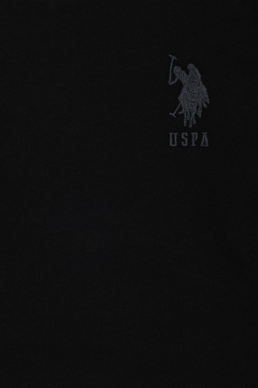 U. S. Polo Assn / Детский черный базовый свитшот с круглым вырезом - U.s. polo assn фото 4