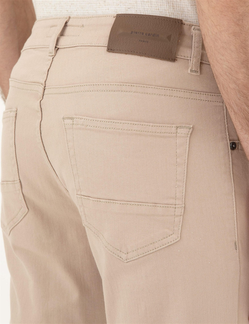 Bej Slim Fit Jean Pantolon - Pierre cardin фото 6