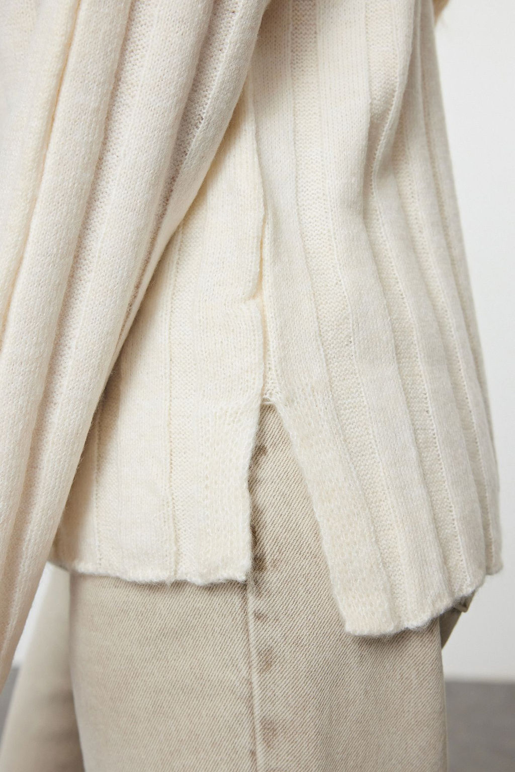 Kemik More Sustainable Yumusak Dokulu Basic Triko Kazak TWOAW25KZ00335 - Trendyolmilla фото 4