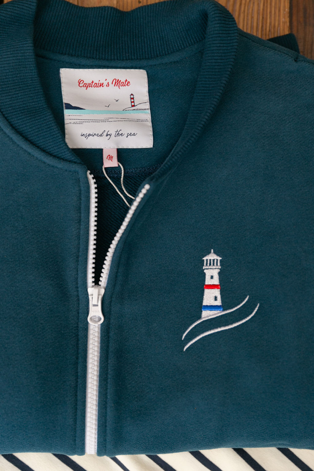 Бомбер женский Lighthouse Indigo - Captain's mate фото 10